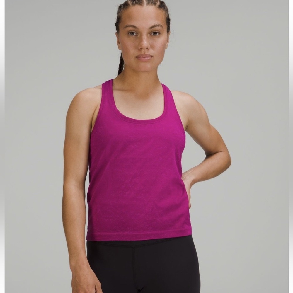 Lululemon Swiftly Tech Racerback 2.0 *Race Tank Top Women’s Size 10 Magenta Pink